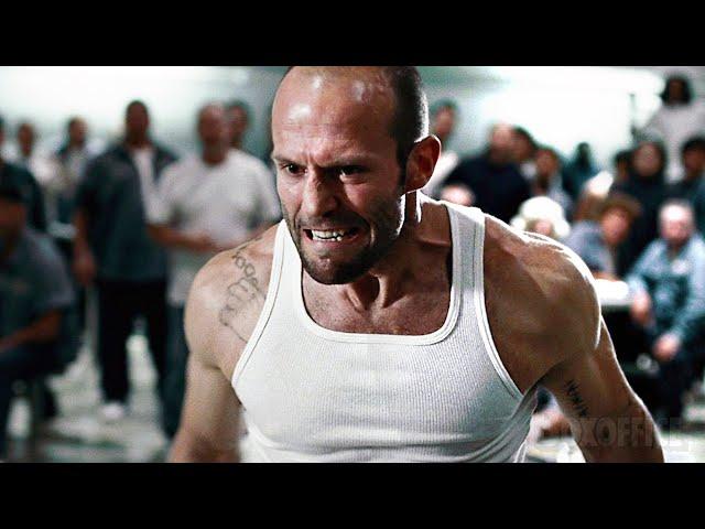 El rival de la prisión ESCUPE en la COMIDA de Jason Statham | La Carrera de la Muerte  4K