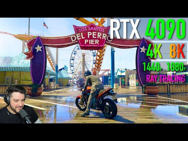 The RTX 4090 in GTA 5 Enhanced with Ray Tracing!!