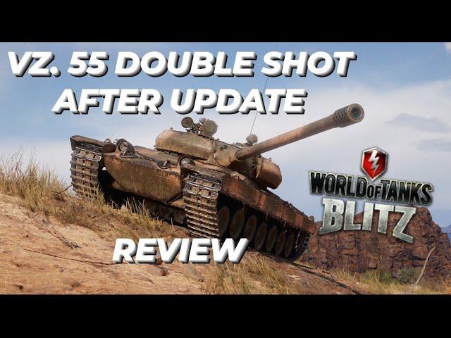 VZ. 55 • Double Shot | Update Review | WOTB | WOTBLITZ