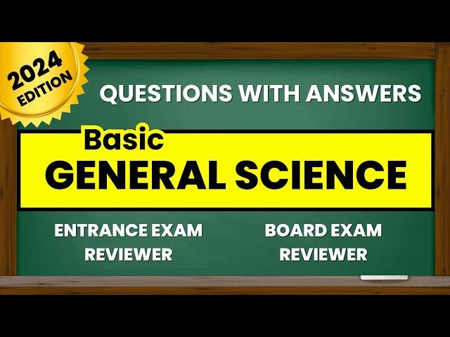 General Science Reviewer | How Good is Your General Science Knowledge?  | 50-item SCIENCE QUIZ