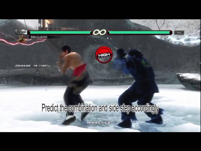 Tekken 6 BR Tutorials - Law - how to deal with Law's DSS