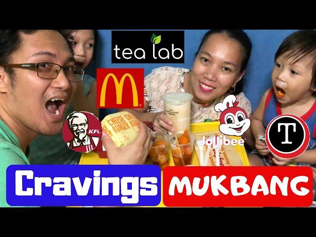 CRAVINGS MUKBANG | Eating all our food cravings Pinoy Mukbang | ZISY STORIES