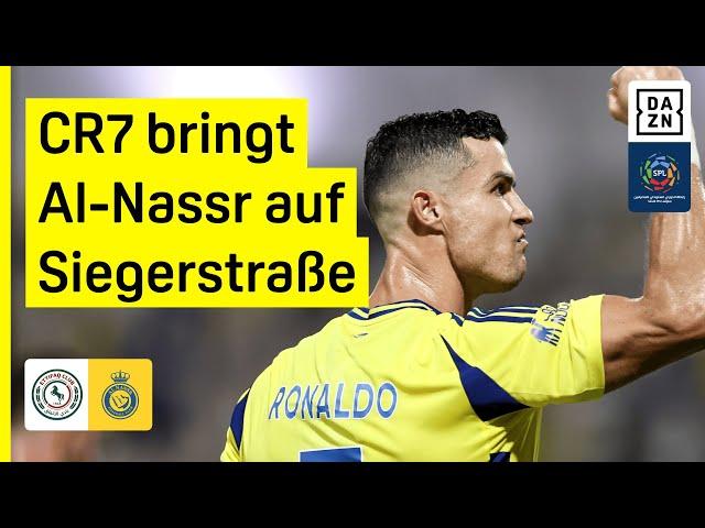 CR7-Geschenk für neuen Trainer: Al-Ettifaq - Al-Nassr | Saudi Pro League | DAZN