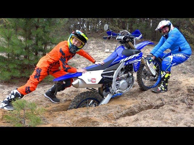 КАК теперь ВЫБРАТЬСЯ???Test Drive The Cross Bike and PitBike!!!