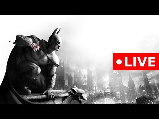  LIVE - LETS PLAY BATMAN ARKHAM CITY - DAY 1