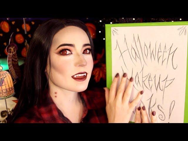  ASMR Halloween Makeup Artist 