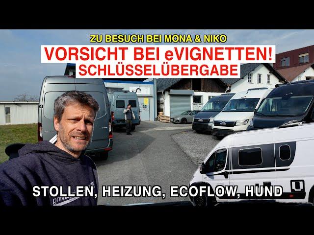 #1114 VORSICHT beim eVignetten Kauf | Abzocke überall | SCHLÜSSELÜBERGABE bei Mona & Niko | ECOFLOW