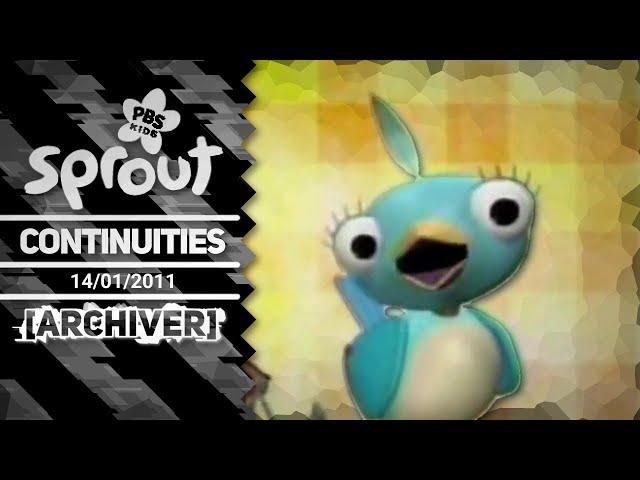 PBS Kids Sprout - Continuities - January 14th, 2011