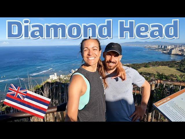 Best view of Waikiki?? Hiking Diamond Head Crater -Oahu, Hawaii [4K]