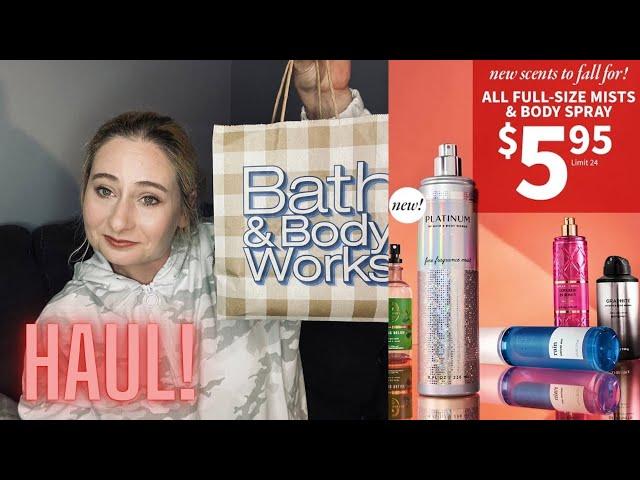 BATH & BODY WORKS $5.95 MIST SALE HAUL!! NEW POLAR PLANET COLLECTION DROPPED! Sale this weekend!