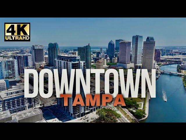 Downtown Tampa Walking Tour [4K]