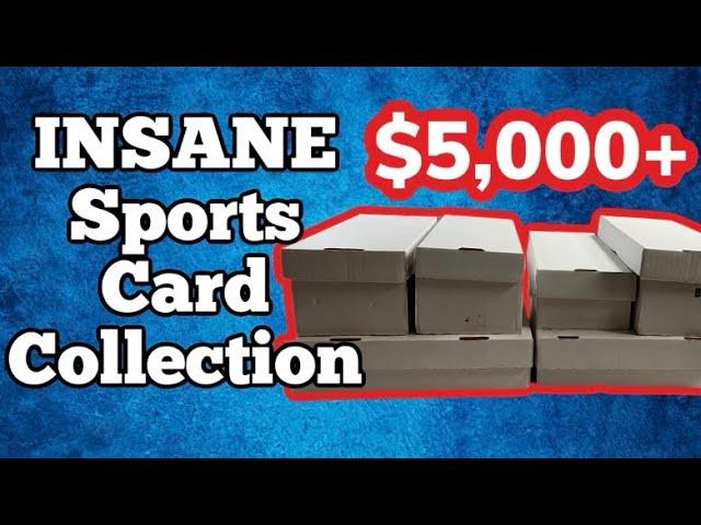 I bought a MASSIVE Sports Card Collection! 10,000 + SPORTS CARDS 