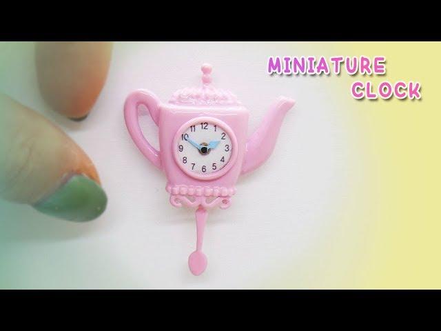 Doll Kitchen#12 DIY miniature clock 미니어쳐 시계만들기ミニチュア時計