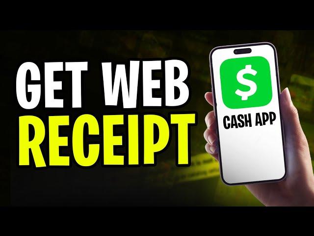 How to Get Web Receipt on Cash App (2024) | Cash App Tutorial