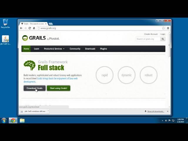 Learning Grails Tutorial | Installing Grails on Windows