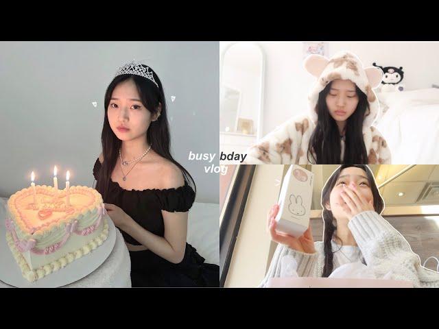 busy birthday vlog: birthday surprises, kpop dance performance, gift unboxings, entering my 20s