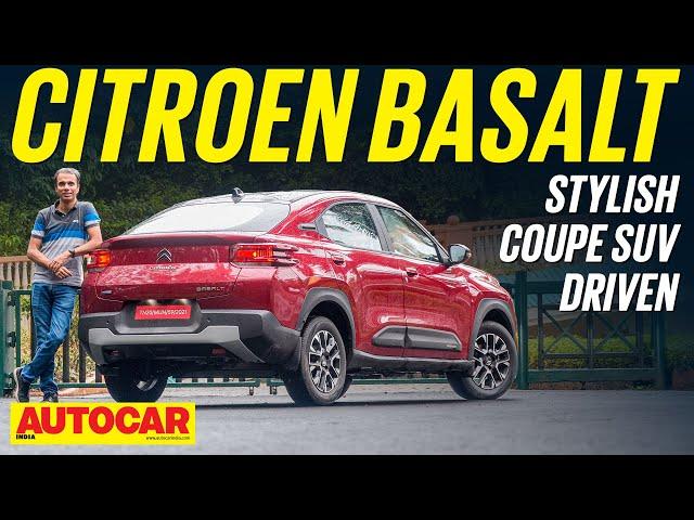 2024 Citroen Basalt review - Coupe-SUV under Rs 10 lakh! | First Drive | Autocar India