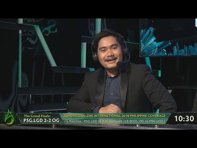 Grand Final OG vs PSG.LGD Game 5 - Sanduguan - TI8 Main Event Final Day #LAKADMATATAG