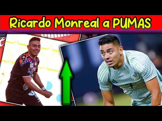  Ricardo MONREAL podria LLEGAR a Pumas para el APERTURA 2024! Filtran todo lo que PASARIA ANALISIS