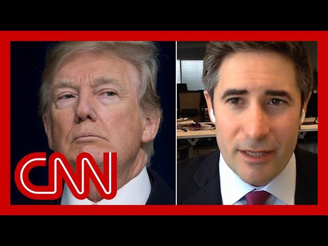 'Tirades of profanity': Axios reporter describes Trump meeting
