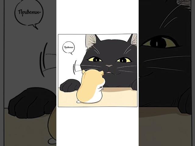 Cat and Hamster#yaoimanga #bledit #bl #yaoi #cute #hamster #manhwa #edit