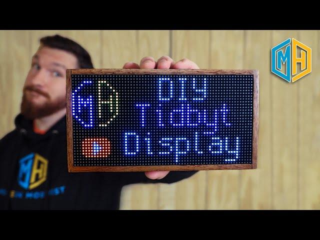 How To Make a DIY Tidbyt Display for HALF the Price?!