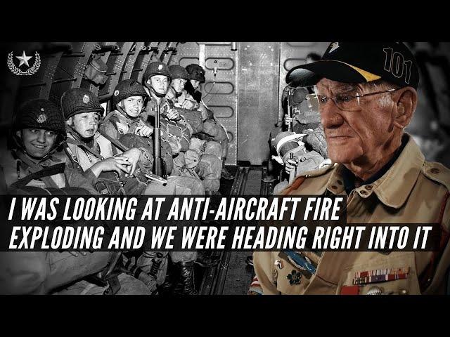 101st Airborne Paratrooper Describes D-Day Jump | Tom Rice