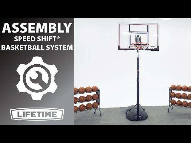 Lifetime Speed Shift® Basketball System | Lifetime Assembly Video