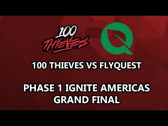 Flyquest Vs 100 Thieves Marvel Rivals Ignite Phase 1 Group Phase GRAND FINAL Americas
