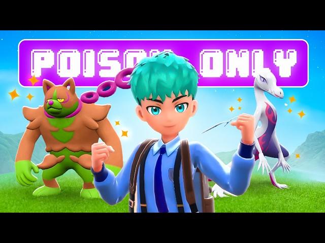 Can I Beat Pokémon Scarlet Using Only FULL ODDS Shiny POISON TYPES?