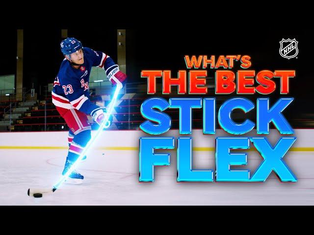 Too Whippy? Too Stiff? NHL Players Try Out Different Stick Flexes