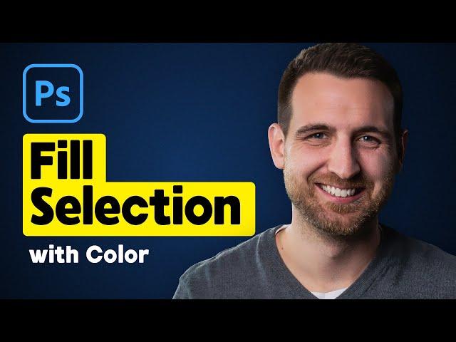 How to Fill Selection with Color in Photoshop