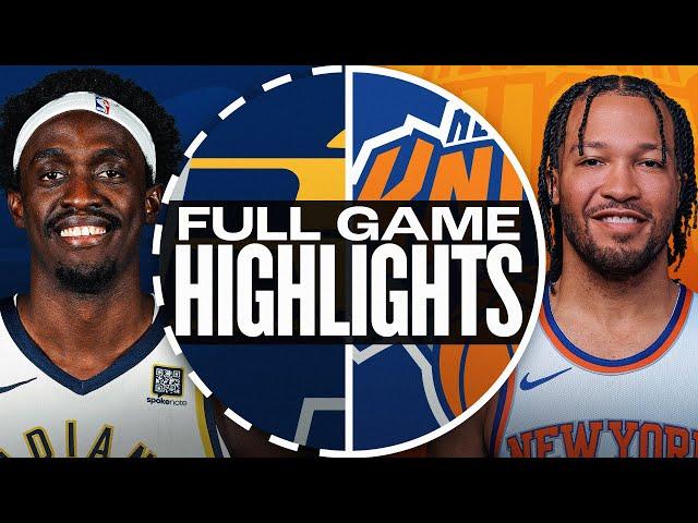 Game Recap: Knicks 123, Pacers 98