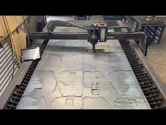 Go Fab CNC Plasma Table Cutting Production Parts