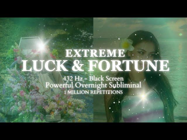 [EXTREMELY POTENT] LUCKY SYNDROME VER 2.0 - Powerful Overnight Subliminal - 1 Million Repetitions