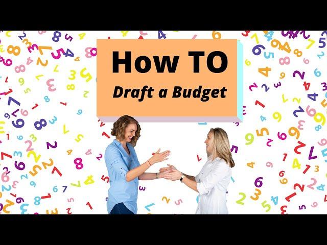 How to Draft a Budget