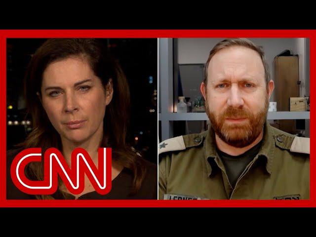 Erin Burnett presses IDF spokesman on whereabouts of hostages held by Hamas on Oct. 7 anniversary