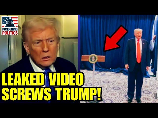 TRUMP SCREWED BY BOMBSHELL LEAKED VIDEO!