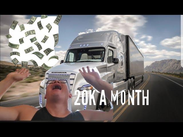 How I Make $10,000-$20,000 A Month in Trucking You Can Too