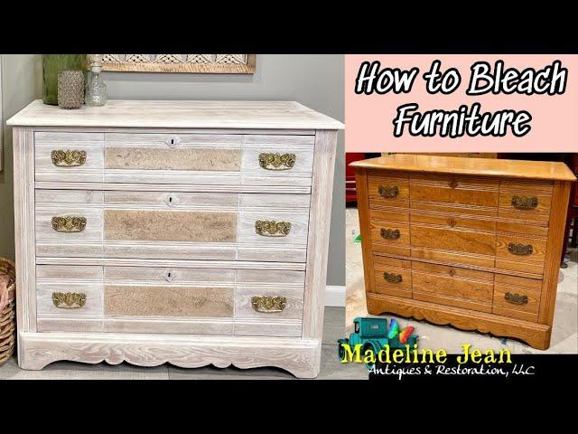 How To Bleach Furniture