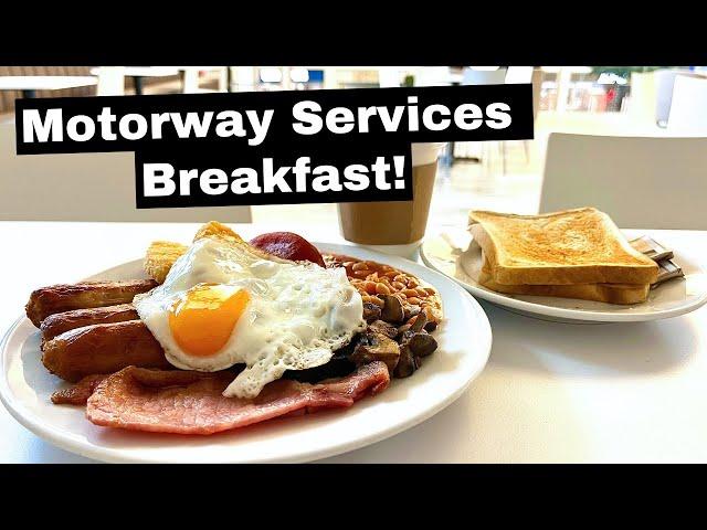 Trying a Motorway Services Breakfast! - Was it any Good?