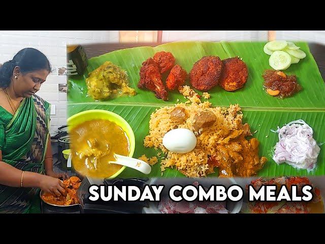 Special Sunday Samayal | Non Veg lunch combos | Sunday samayal readyaa | Bhuvana's creations