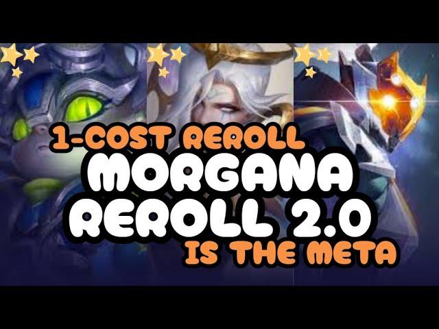 ANOTHER BROKEN MORGANA COMP? 1 cost reroll meta continues to take over! TFT Set 14 | Best TFT Comps