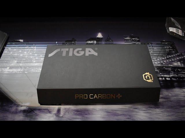 Stiga Pro Carbon Plus - Unboxing and quick review