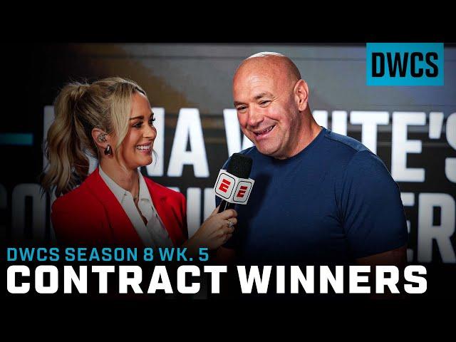 Dana White Announces UFC Contract Winners | DWCS - Season 8, Week 5