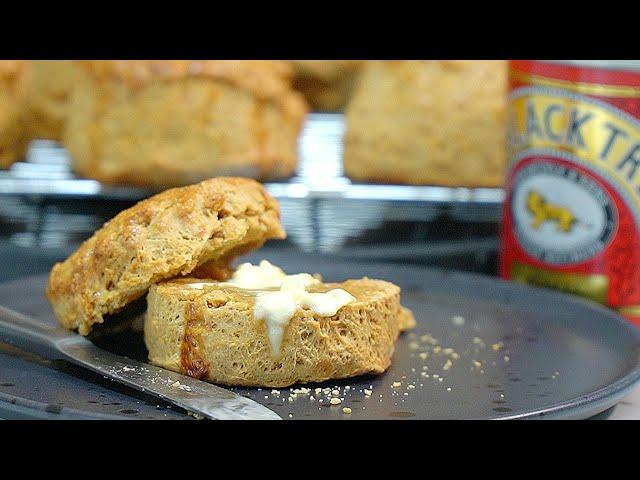 Traditional SCOTTISH Black Treacle Scones