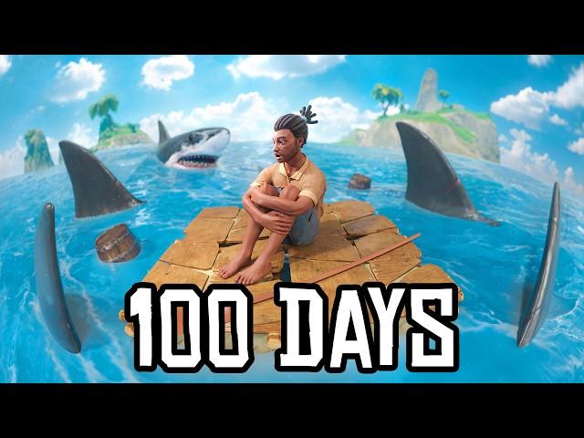 I Played 100 Days Of Raft To get to 100%