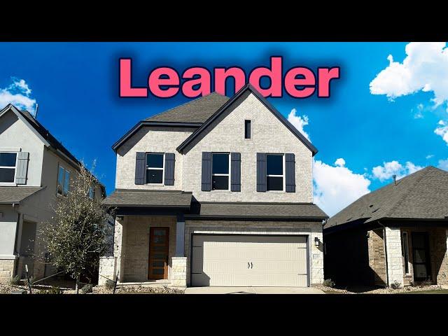 FUTURE OF LEANDER TX? | 3160 sqft - 588K in South Brook | The Shiloh by David Weekley | Austin TX
