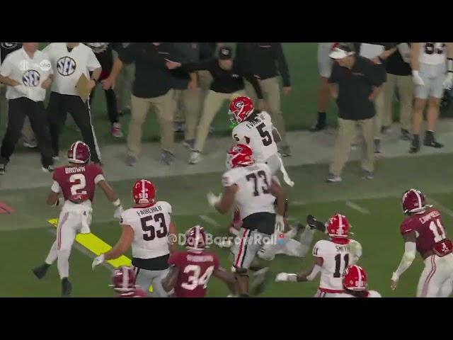 Georgia OL/Offense vs Alabama Defense (2024)