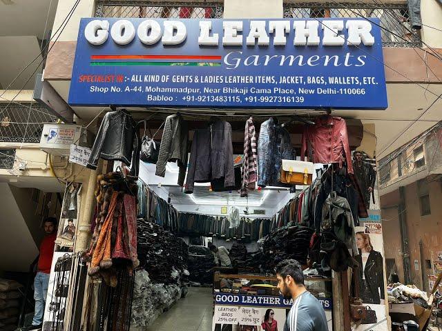 Good leather garments soter new Delhi 1100066